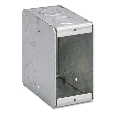 metal masonry box|masonry outlet box.